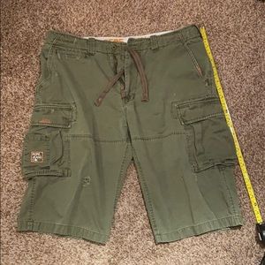 Pepe Distressed Shorts